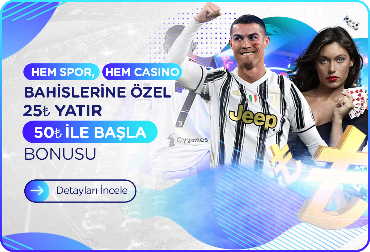 25₺ YATIR 50₺ ile BAŞLA